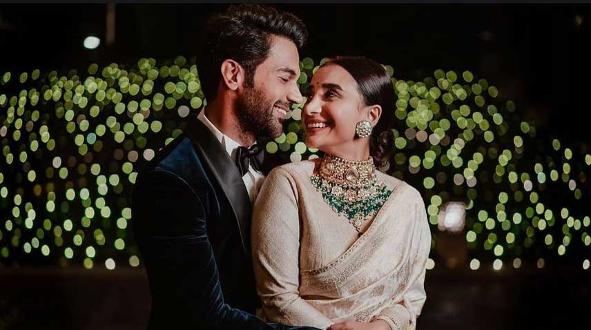 Bollywood actor Rajkummar Rao with his wife Patralekhaa.