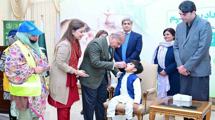 PM launches polio vaccination drive, commits to eradicating the virus