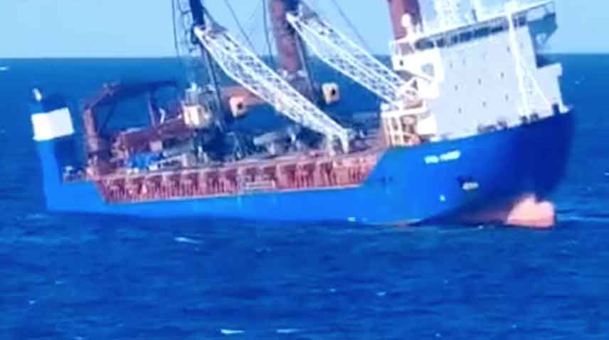 Russian cargo ship sinks in Mediterranean after explosion: Foreign Ministry
