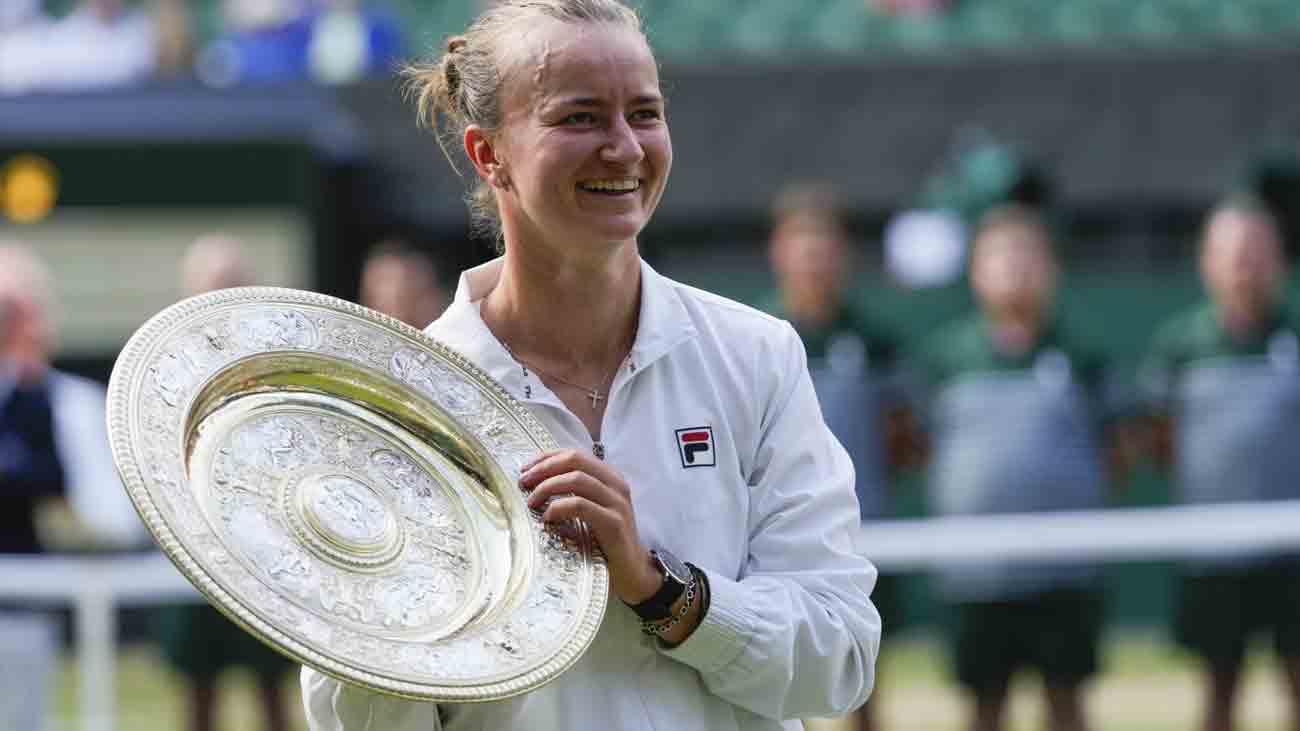 Barbora Krejcikova wins Wimbledon