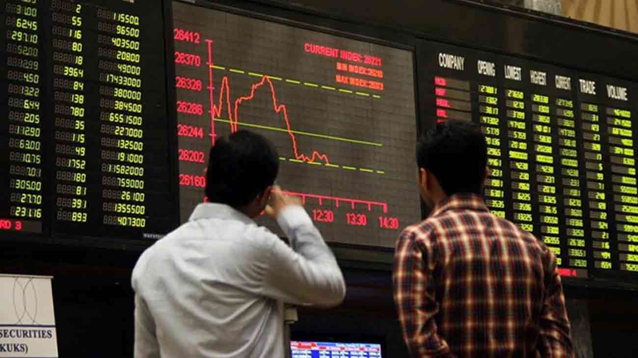 Shares at PSX lose 1,578 points due to political uncertainty