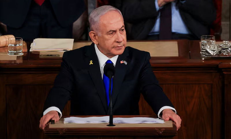 Netanyahu speech shows he doesn’t want ceasefire deal, says Hamas senior official