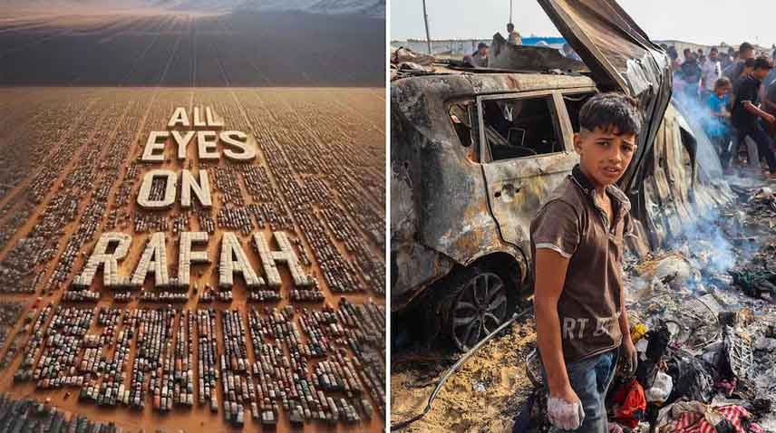 The meaning behind ‘All Eyes on Rafah’ going viral on Instagram