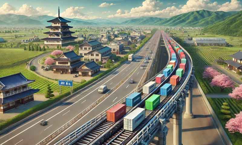 Japan to build 300-mile automated cargo conveyor belt