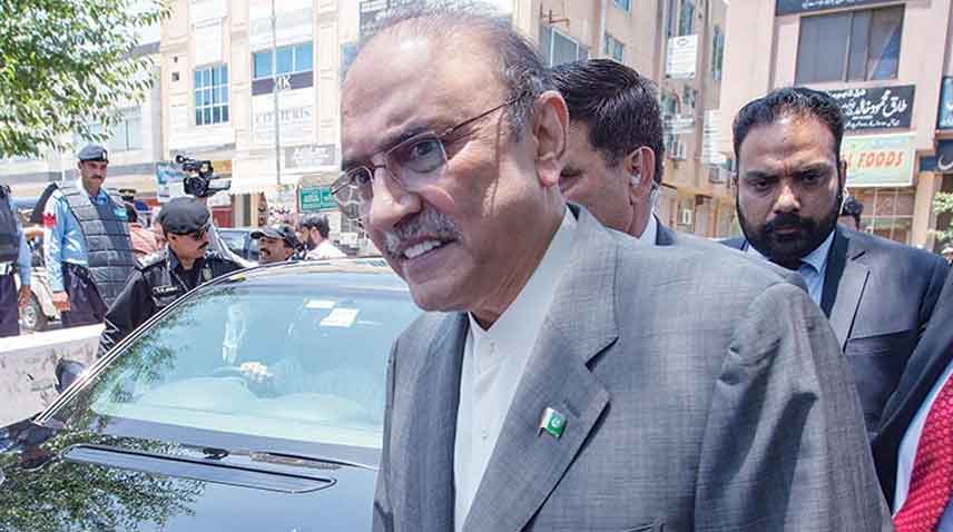 Zardari gets presidential immunity in Park Lane, Toshakhana vehicle references