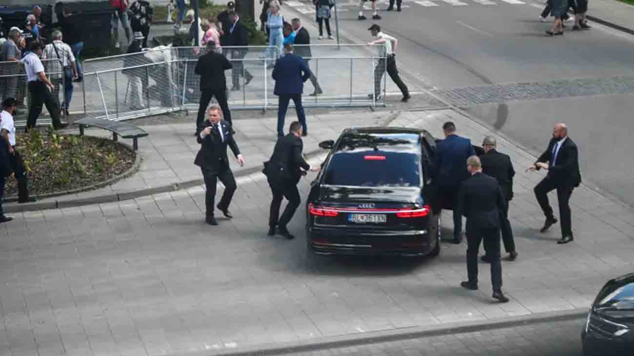 Slovakia PM Fico’s life in danger after being shot multiple times 