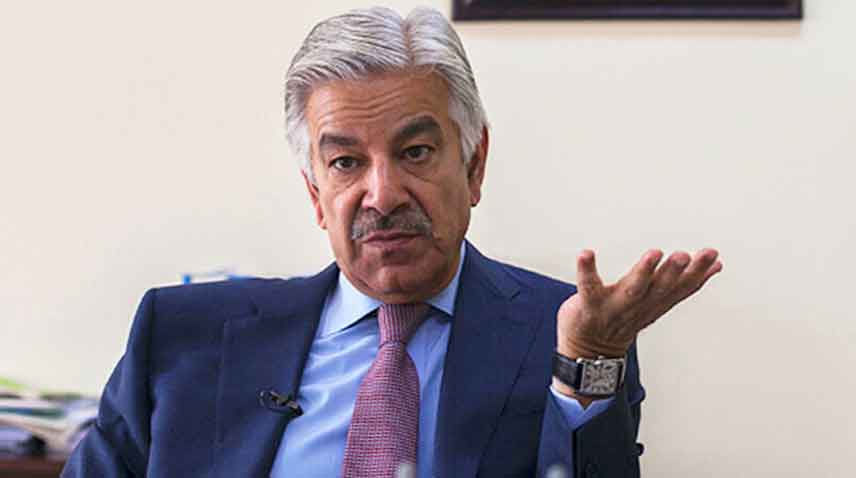 Khawaja Asif decides to move London police against harassment, threats 