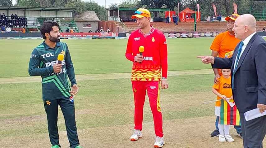 Pak Vs Zimbabwe toss