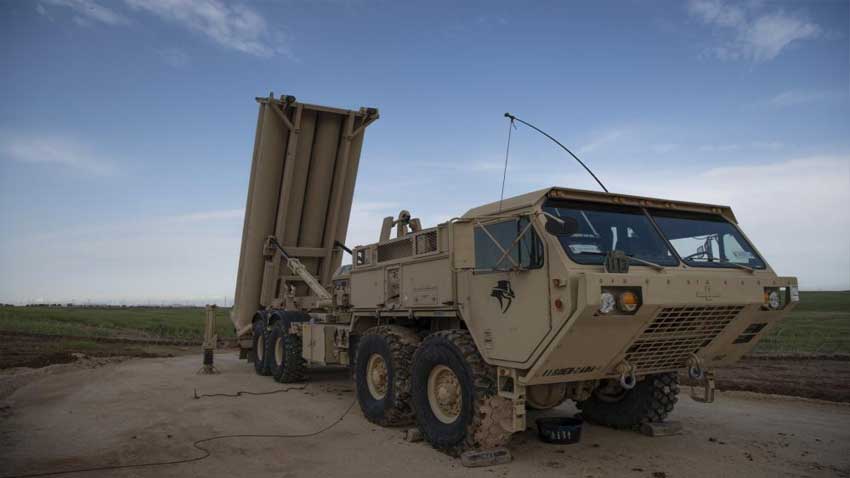 THAAD missile defence system 