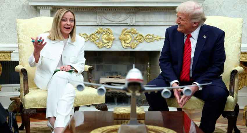 Italy's Meloni says Trump will visit Rome and consider meeting EU