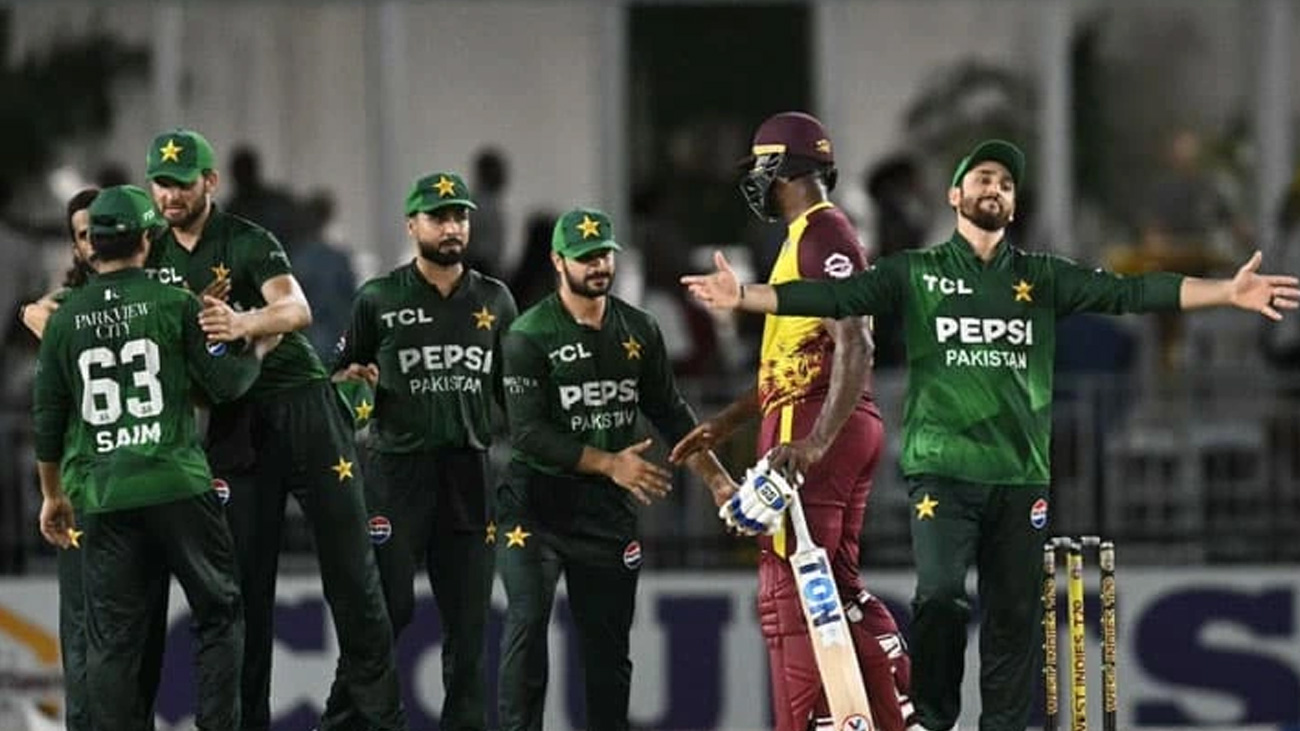 Pakistan clinches 3rd T-20 series after beating West Indies File Photo