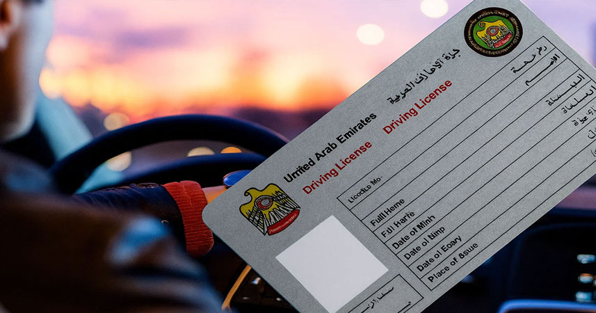 UAE announces new driving license, learning permit fees File Photo