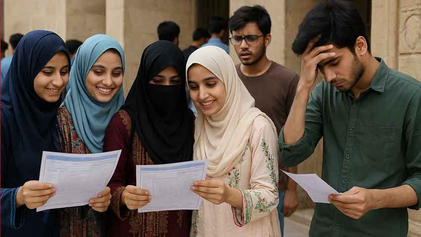 Intermediate Results: Girls shine with top grades – Why boys fall far behind? AI-generated image