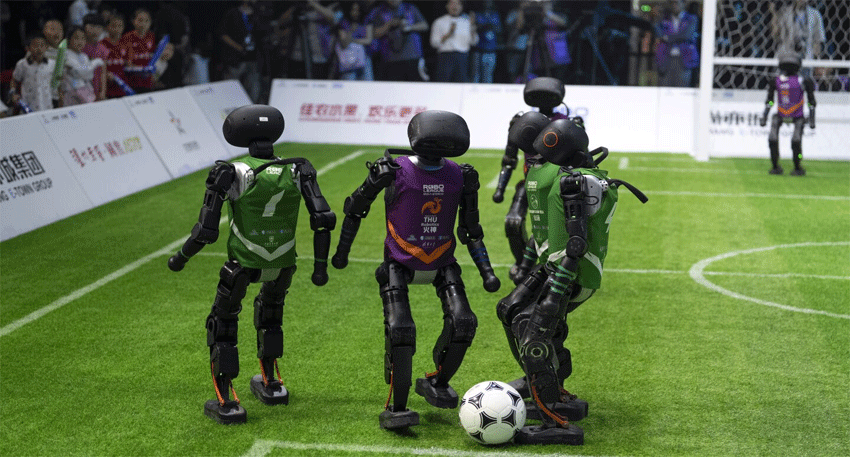 Beijing hosts China’s first Robot Olympics