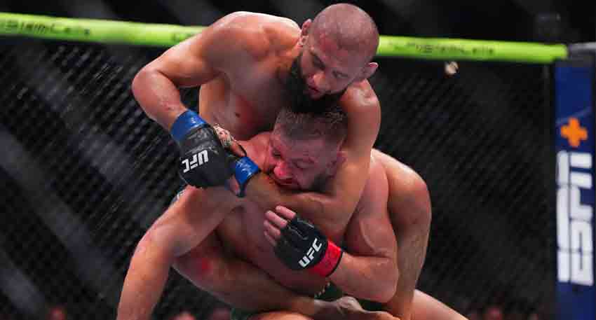 UFC 319 results: Khamzat Chimaev defeats Dricus du Plessis