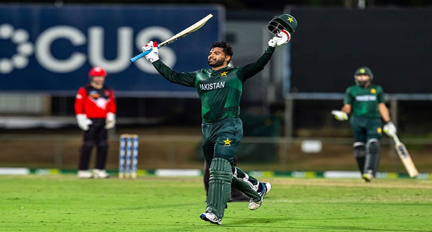 Abdul Samad’s 56 ball century lifts Pakistan shaheens to big win Filephoto