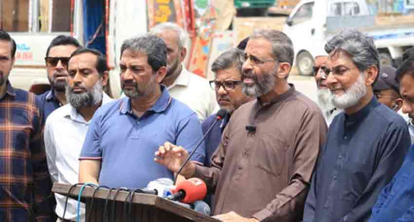 JI criticizes Murtaza Wahab on Karachi rain management File Photo