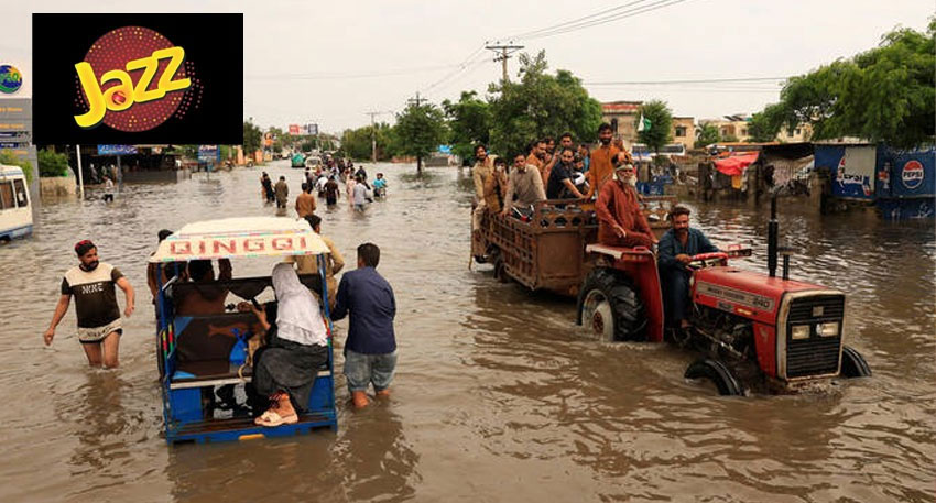 Jazz offers free calls to flood victims in Punjab
