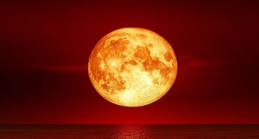 When will Pakistan see its first blood moon? File Photo
