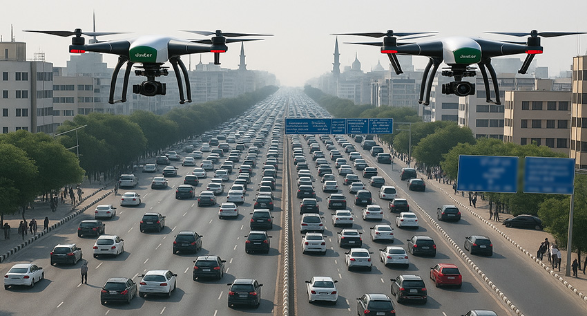 Punjab Traffic Police deploys drones to enforce traffic laws