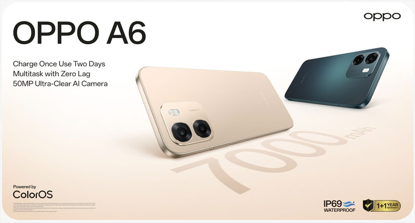OPPO A6 4G launch