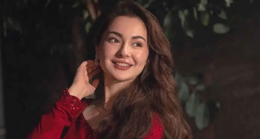 Pakistani actress Hania Aamir