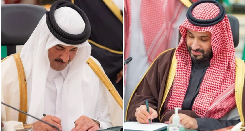 Saudi Arabia and Qatar sign a high-speed railway deal between their capitals