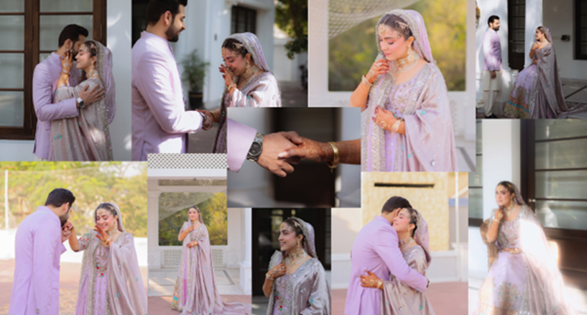 Hina Niazi shares stunning Nikah moments on Instagram