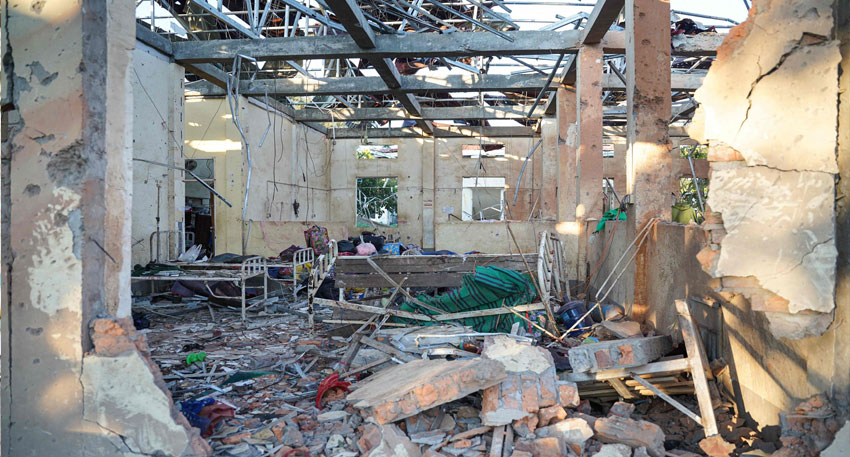 Military airstrike on Myanmar hospital kills over 30 ahead of elections