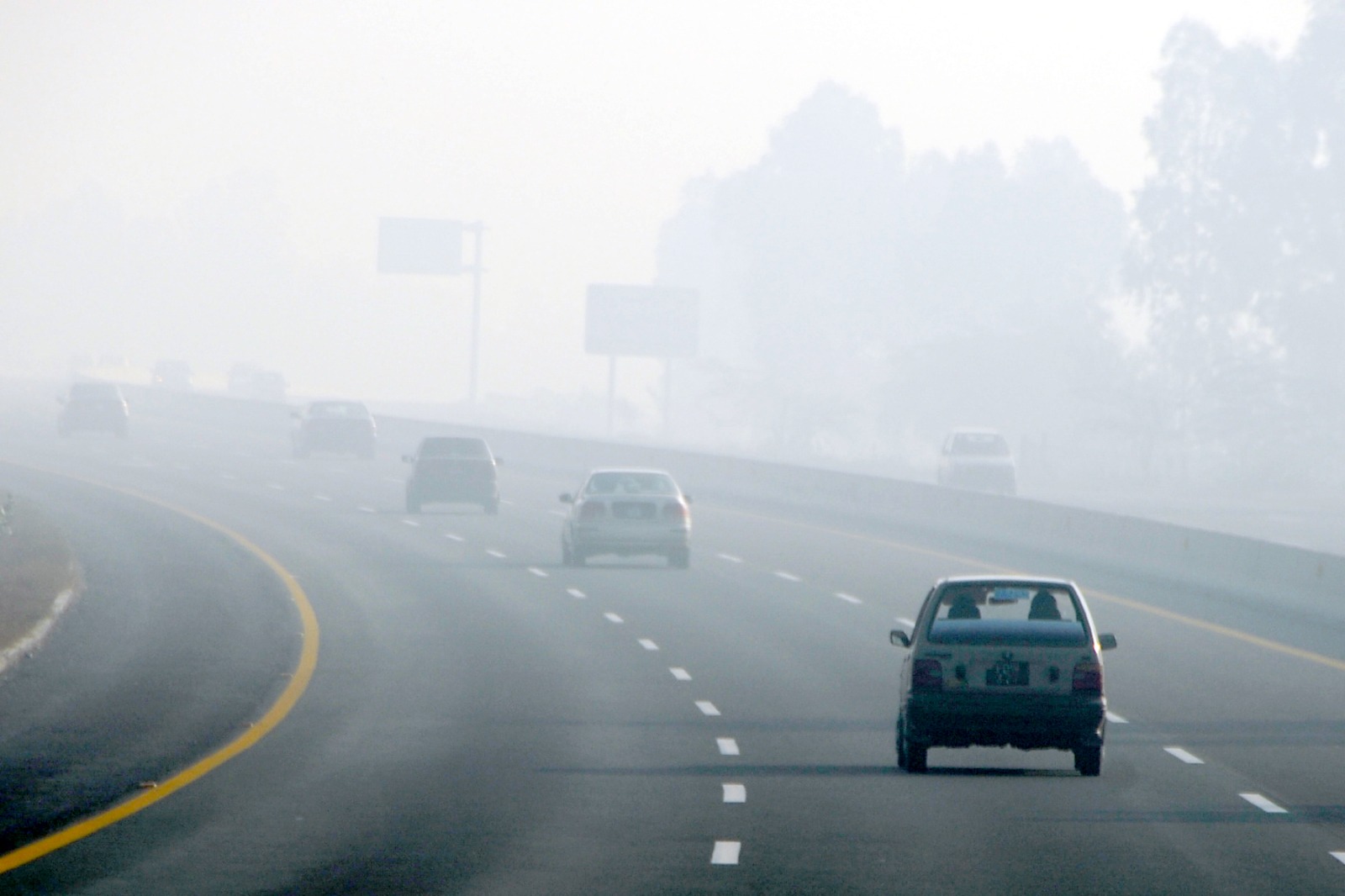 Key motorway sections reopen after visibility improves