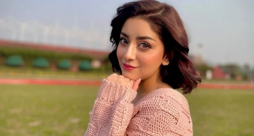 Pakistani actress Alizeh Shah