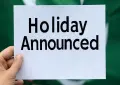 Two Christmas holidays announced in Sindh