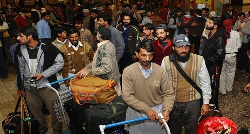 Thousands of Pakistanis have been deported from various countries for begging. File photo