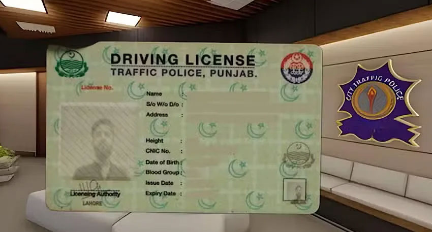 Punjab driving license fees