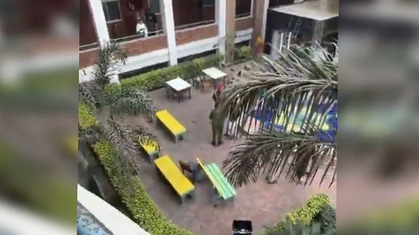 A picture from inside of Department of Pharmacy in University of Lahore (UOL). File Photo