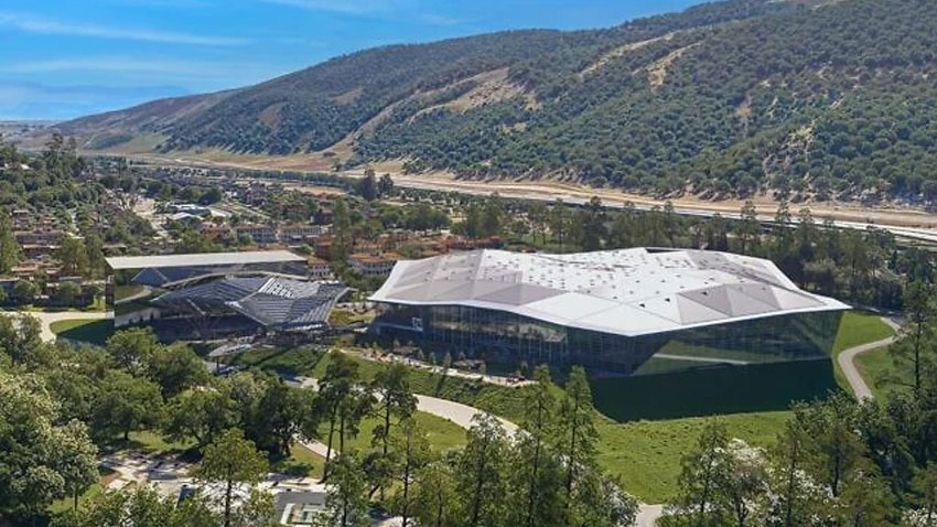 Visualization of Nvidia's new R&D campus in Kiryat Tivon in Israel's north. File Photo