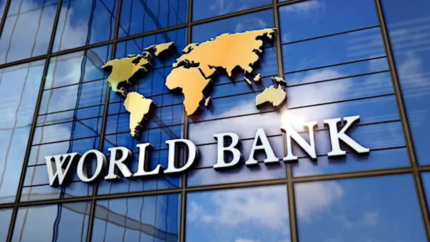 A picture of a building along with World Bank written on it. File Photo