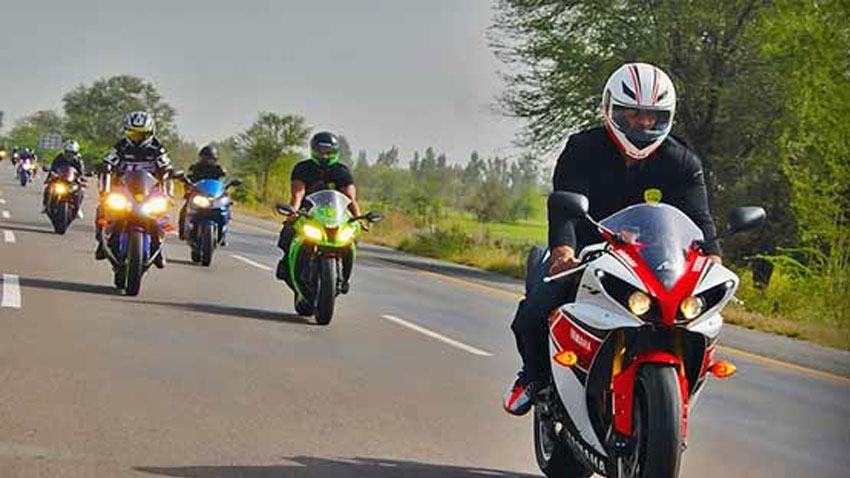 Bikers on road. File Photo