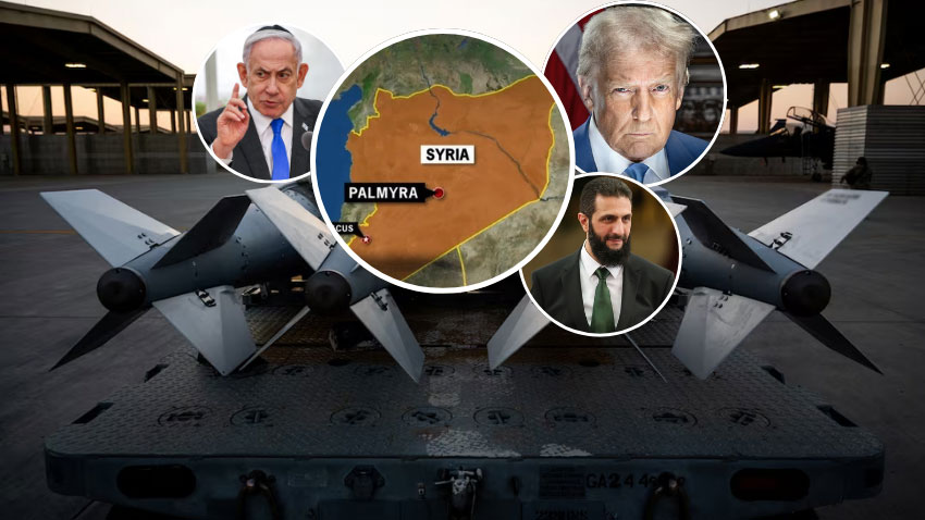 An image of US GBU-31 munition systems for Operation Hawkeye Strike in Syria on December 19.2025. via social media