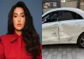 Bollywood Star Nora Fatehi injured in car accident