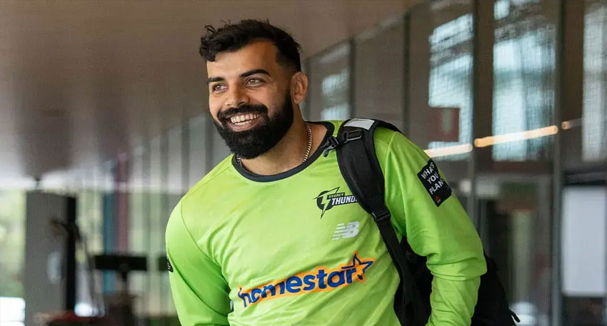 File photo of Pakistan star Shadab Khan.