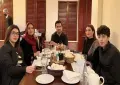 Iqrar Ul Hassan spotted dining out with his three wives and son