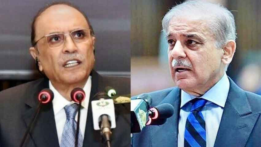 Prime Minister Shehbaz Sharif and President Asif Ali Zardari extend warm Christmas greetings. File photo