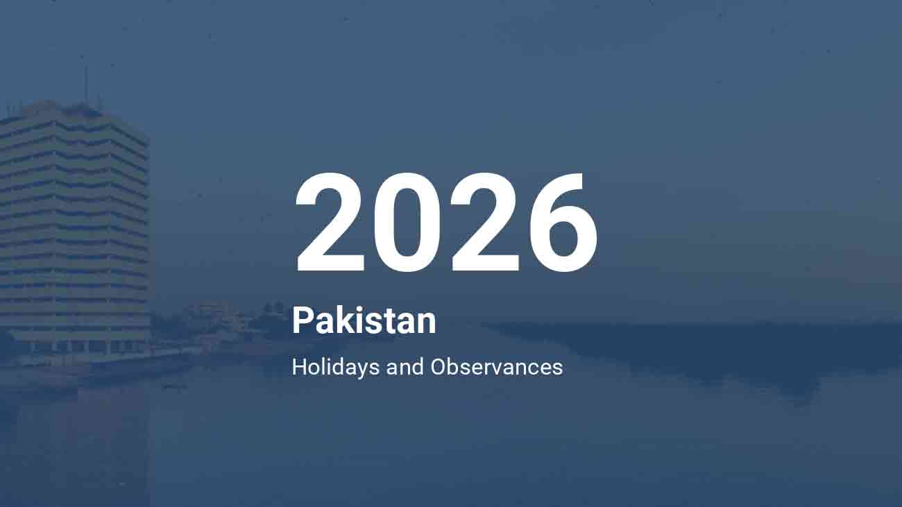 Pakistan announced 2026 public holidays. File photo