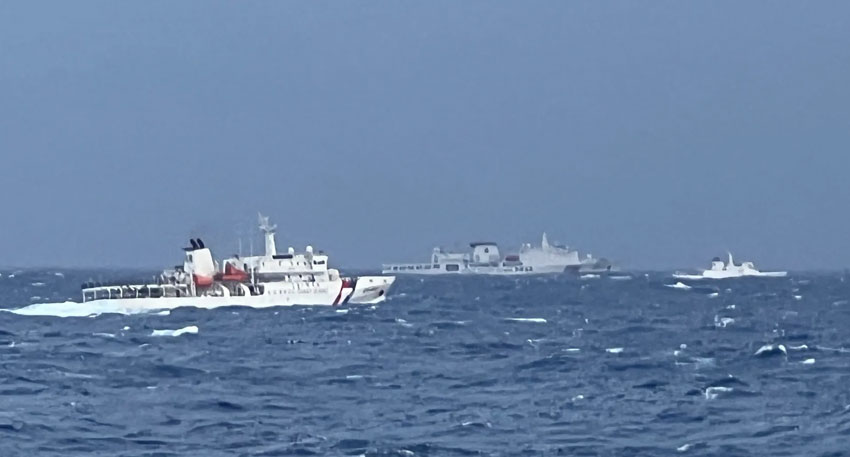 China encircles Taiwan in largest war games, testing island’s defences