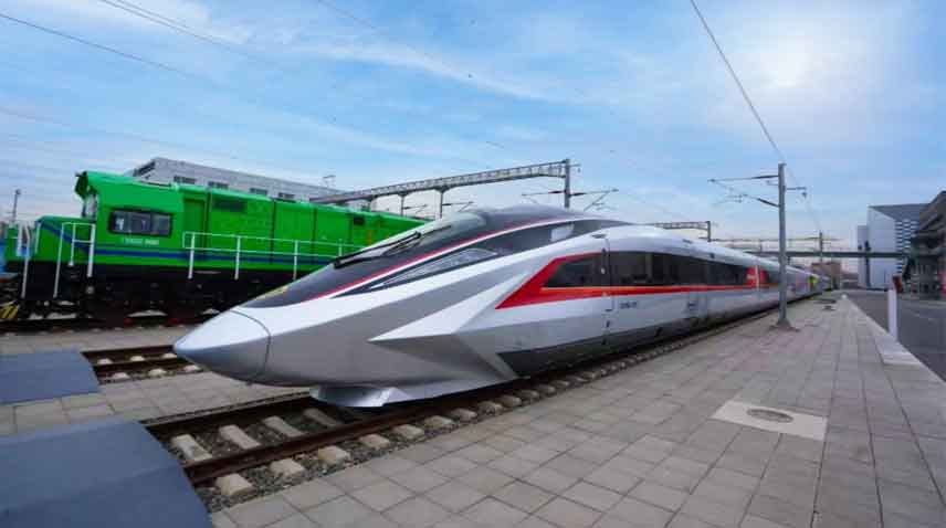 China rolls out world’s fastest train 