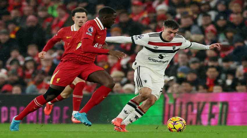 Manuel Ugarte's stellar performance at Anfield boosts Man United hopes