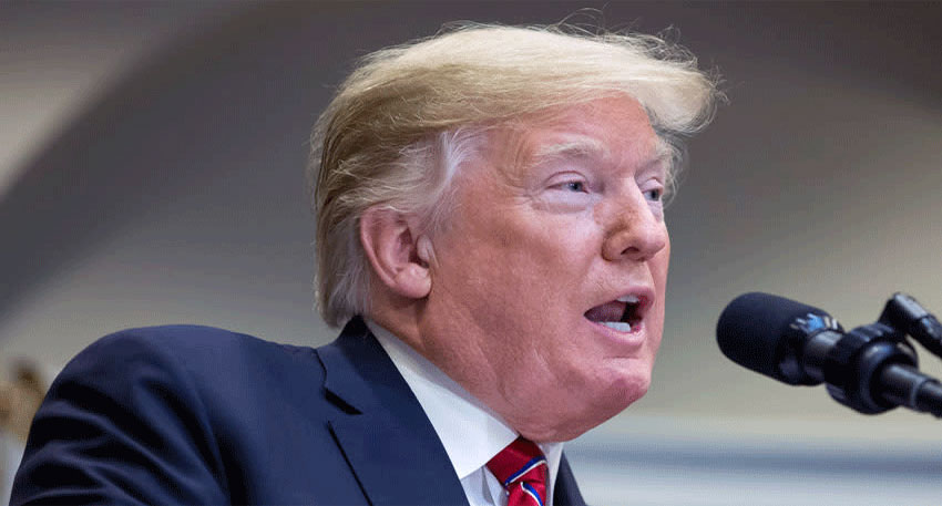 Trump ends US sanctions on Syria, says White House File photo