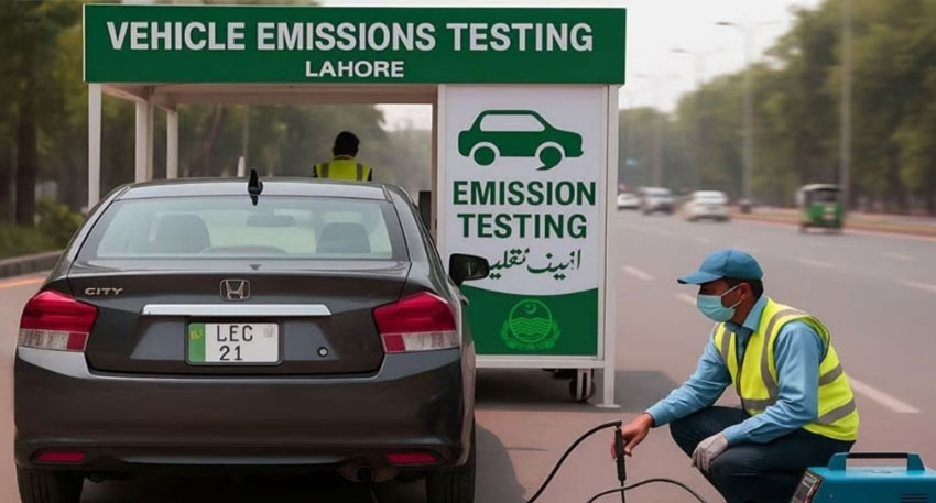 Vehicle emission testing suspended for 4 days Vehicle emission testing suspended for 4 days
