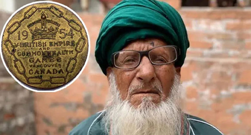 Wrestler Din Muhammad, Pakistan&#039;s first international gold medalist, passes away